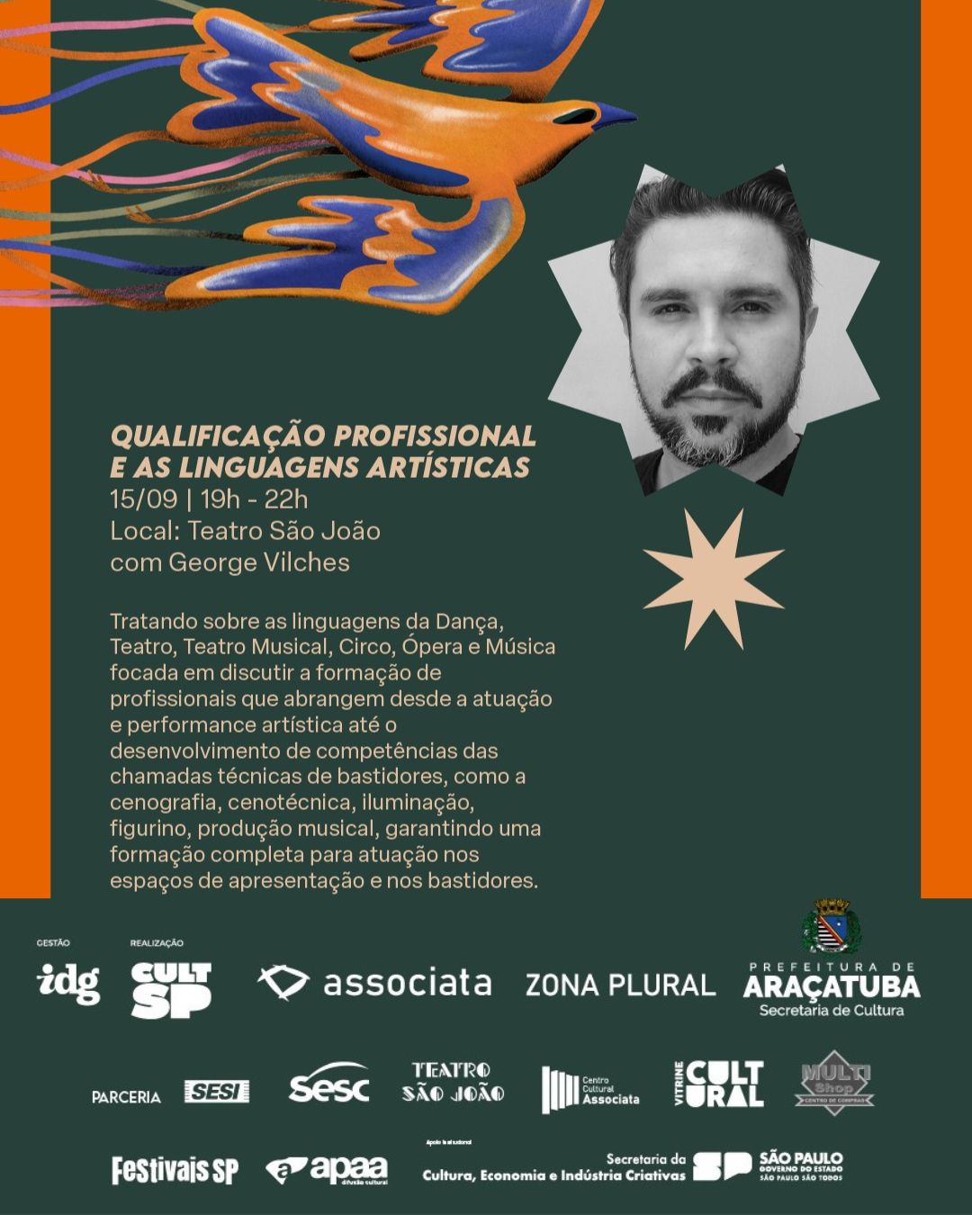 INSCRIÇÃO  Mercado de trabalho: Qualificação profissional e as linguagens artísticas